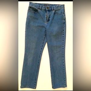 LRL Lauren Jeans Co Ralph Lauren High Waisted Mom Women’s Denim Pants Size 8p